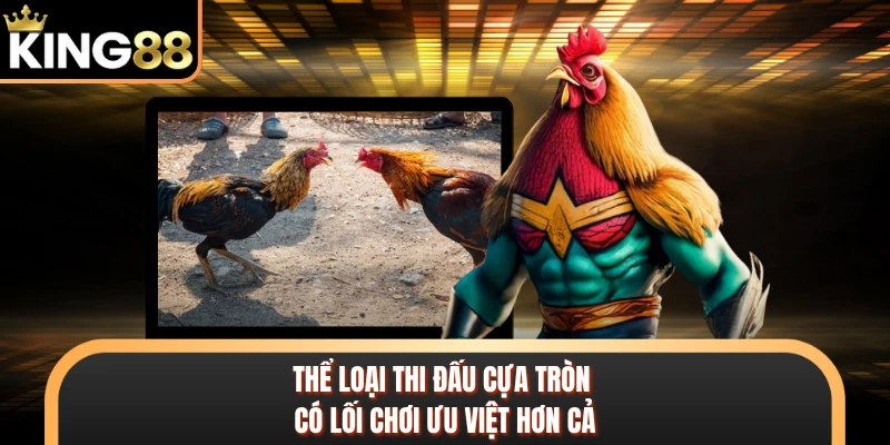 Thể loại thi đấu cựa tròn có lối chơi ưu việt hơn cả 
